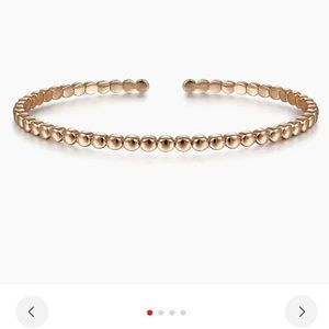 Gabriel & Co 14k Rose Gold Bujukan Bangle